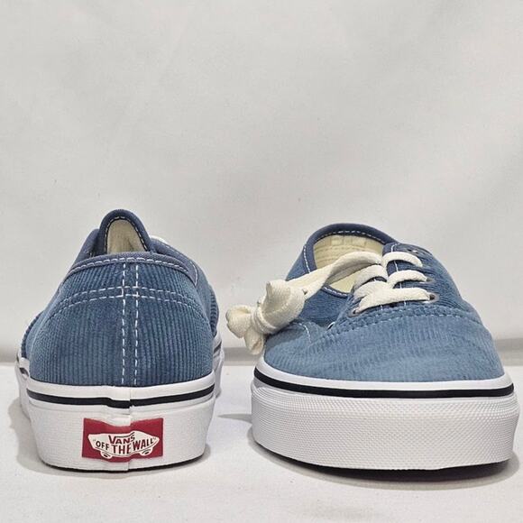 Vans Unisex Authentic Navy Corduroy Lace Up Sneaker Women's Size 6.5 Navy NWT - Picture 7 of 9